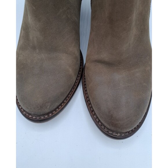 Blondo Nivada Waterproof Taupe Leather Ankle Boots Zipper Size Women's 6.5 - Picture 5 of 11